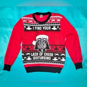 Star Wars Darth Vader "Lack of Cheer" Ugly Christmas Sweater